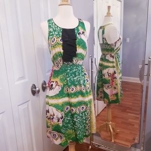 Anthropologie Moulinette Soeurs 100%Silk Dress 4